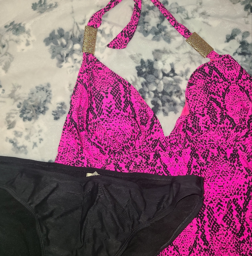 3 tankini bathing suits.